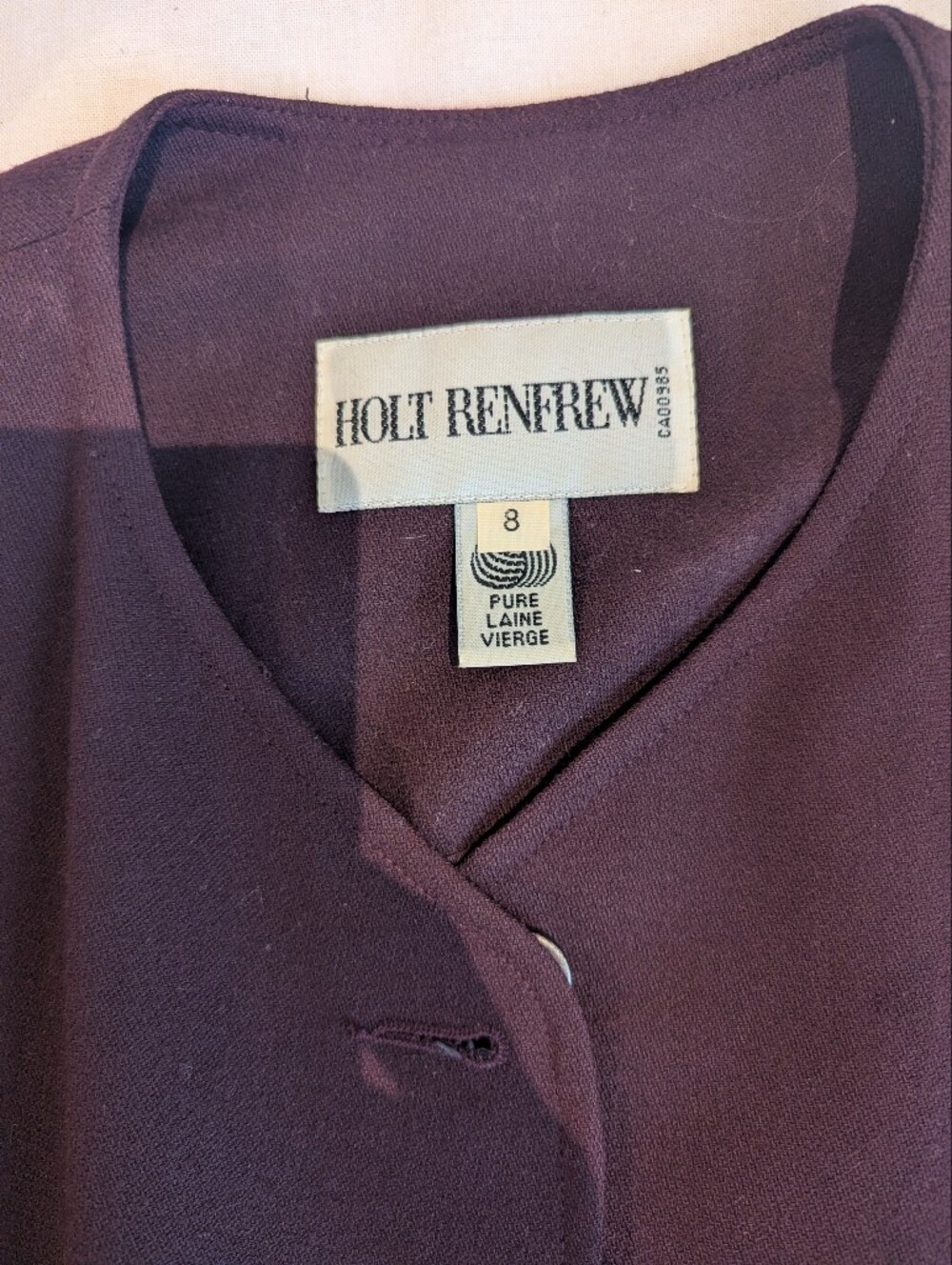 Holt Renfrew Blazer Jacket - Picture 6 of 10